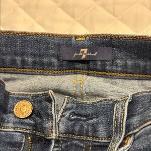 7 For All Mankind Dark Wash Denim